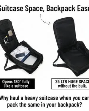 Hybrido Rider Anti Theft Tech Backpack with Cooler Pockets