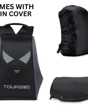 Hybrido Drakos Anti Theft Tech Backpack with Cooler Pockets (Black)